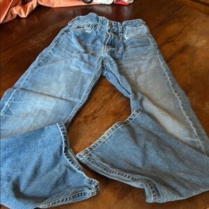 Stylish Light Blue Wide Leg Jeans